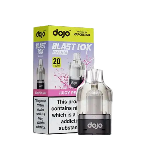 Juicy Peach Dojo Blast 10K Replacement Pods