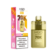 HQD 70K Rechargeable Vape Kit Juicy Peach/ Peach Mango