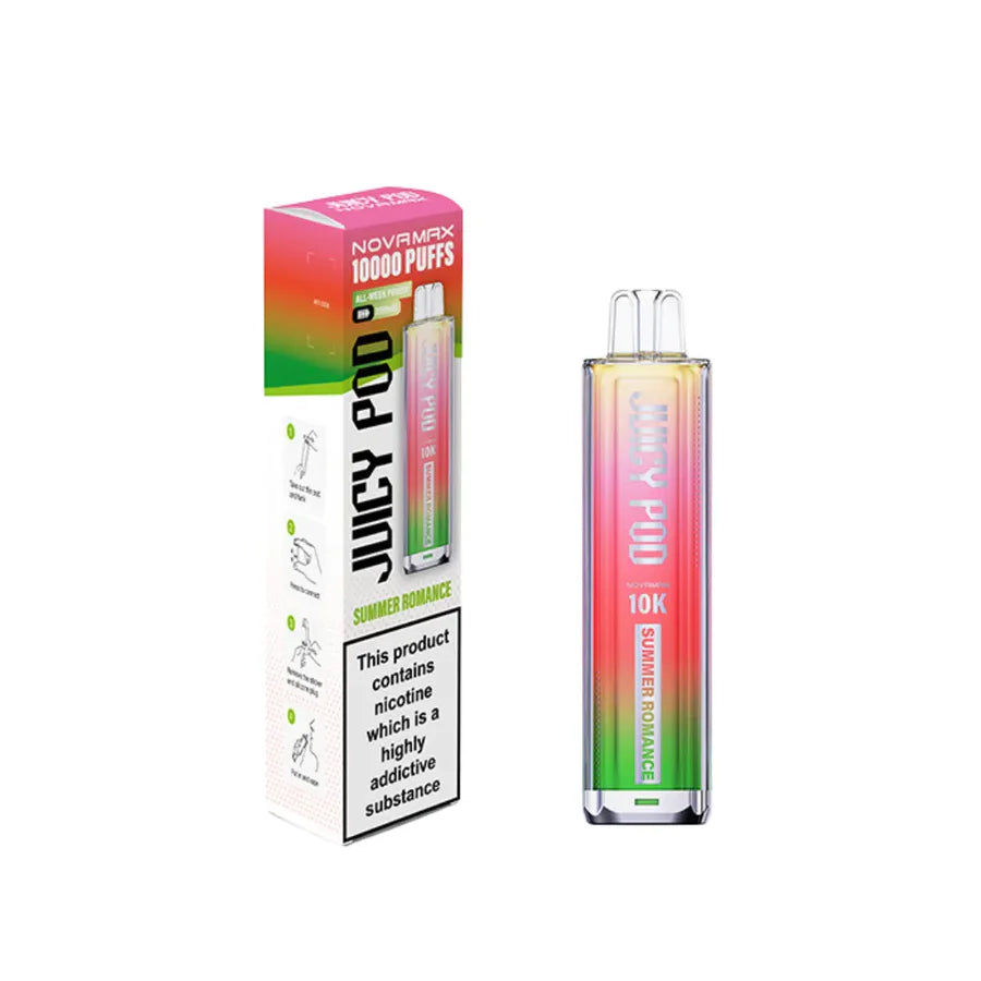 Juicy Pod Novamax 10K Prefilled Pod Kit Summer Romance