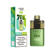 HQD 70K Rechargeable Vape Kit Kiwi Passionfruit Guava/ Strawberry Kiwi