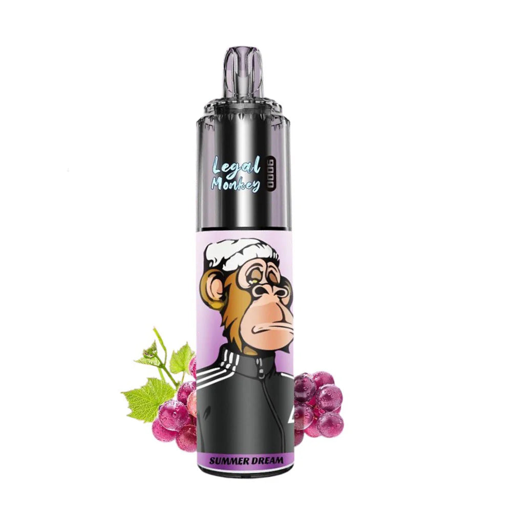 Legal Monkey Vape 9000 Puffs Prefilled Kit Buy only at (11.99) Legal Monkey Vape 9000 Puffs Prefilled Kit Buy only at (11.99)