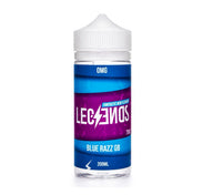 Legends Blue Razz Gummy Bear 200ml e-liquid bottle
