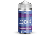 Legends Blueberry Bubblegum and Grape 200ml e-liquid bottle