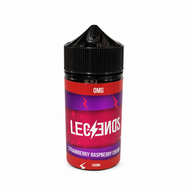 Legends Strawberry Raspberry Cherry 200ml e-liquid bottle on white background
