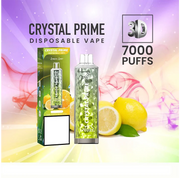 Crystal Prime Disposable Vape Lemon Lime 7000 Puffs