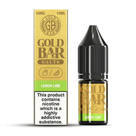 Lemon Lime Gold Bar Nic Salts Box Of 10
