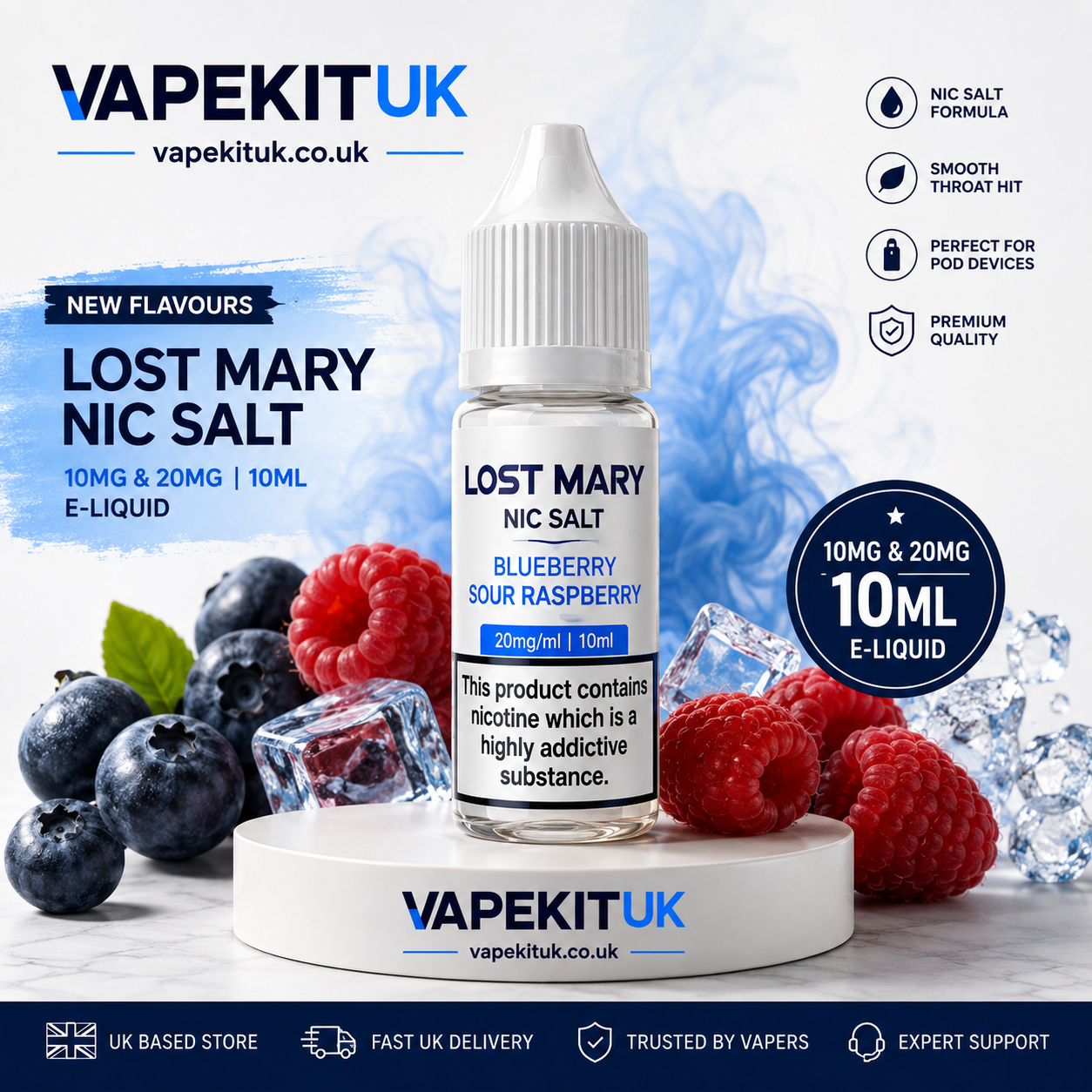 Lost Mary nicotine salt 10ml 