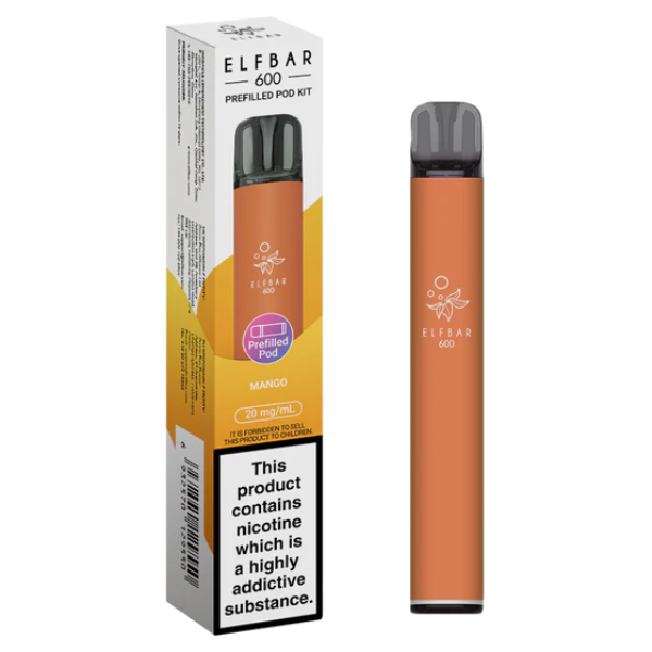 Mango Elf Bar 600 Prefilled Pod Kit
