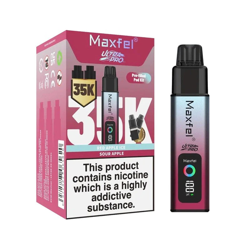 Maxfel Ultra Pro 35000 Red Apple/ Sour Apple