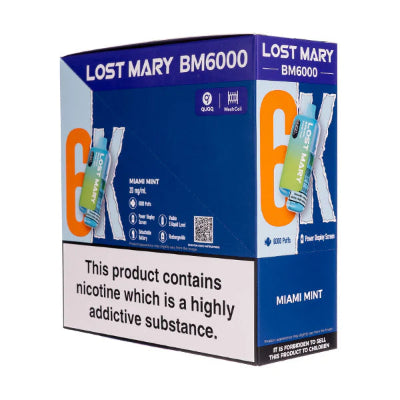Miami Mint Lost Mary BM6000 Pack of 5