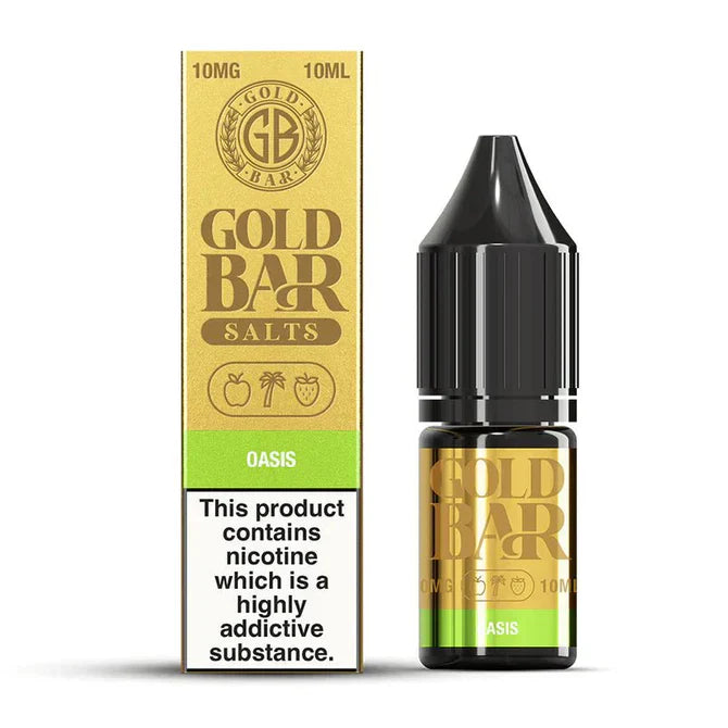 Oasis Gold Bar Nic Salts Box Of 10