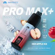 Order Hayati Pro Max Plus 6000 Red Apple Ice 20mg prefilled pod kit