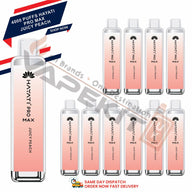 Hayati Pro Max 4000 Juicy Peach prefilled vape