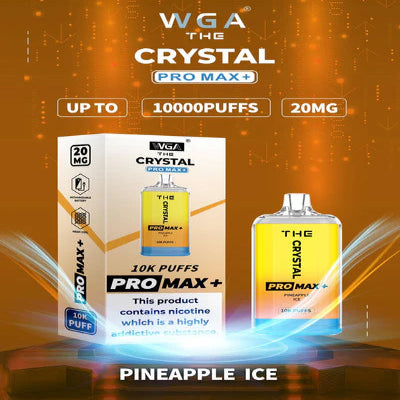 Crystal Pro Max 10000 Pineapple Ice Box of 10