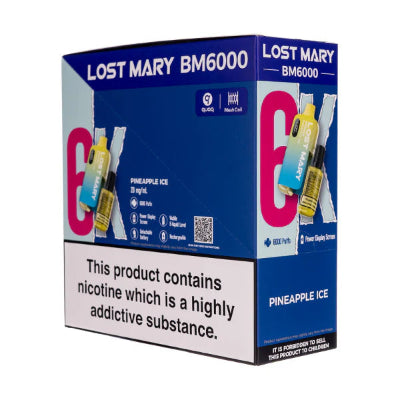 Pineapple Ice Lost Mary BM6000 Pack of 5