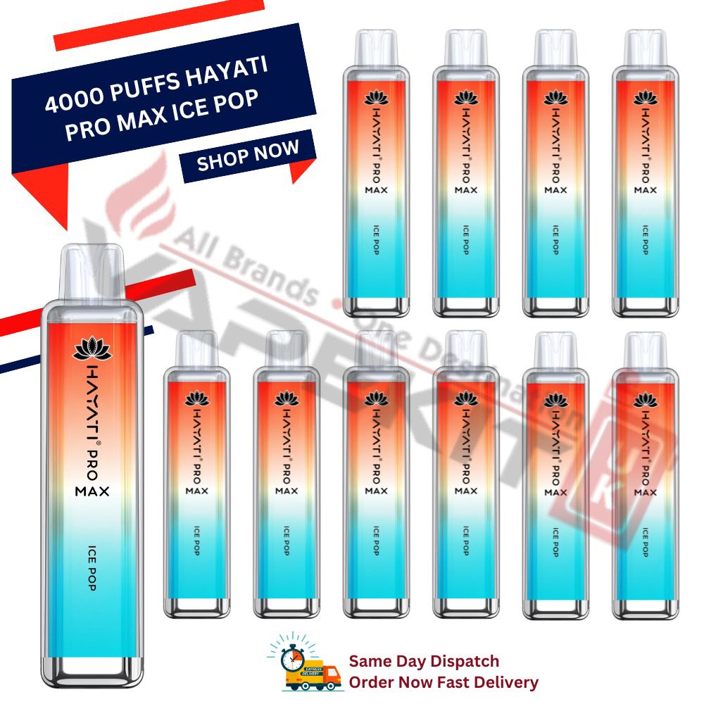 Hayati Pro Max 4000 Prime Ice Pop prefilled vape