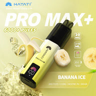 Shop Hayati Pro Max Plus 6000 Banana Ice 20mg prefilled pod kit