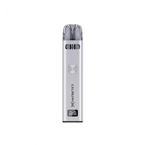 Silver Uwell Caliburn G3 Pod Vape Kit