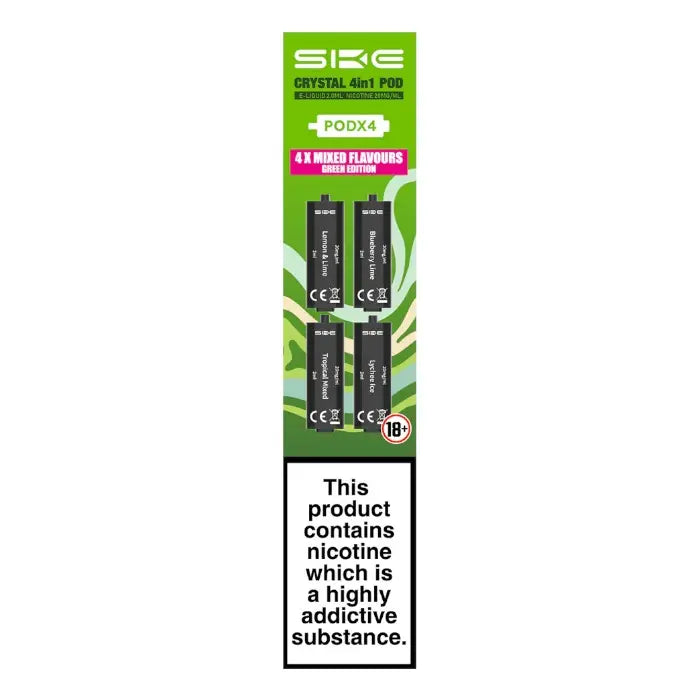 Ske Crystal 4-in-1 Prefilled Green Edition