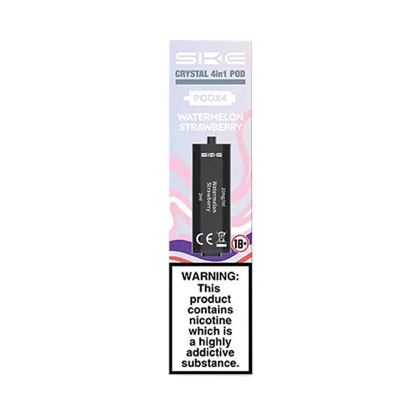 Ske Crystal 4-in-1 Prefilled Watermelon Strawberry