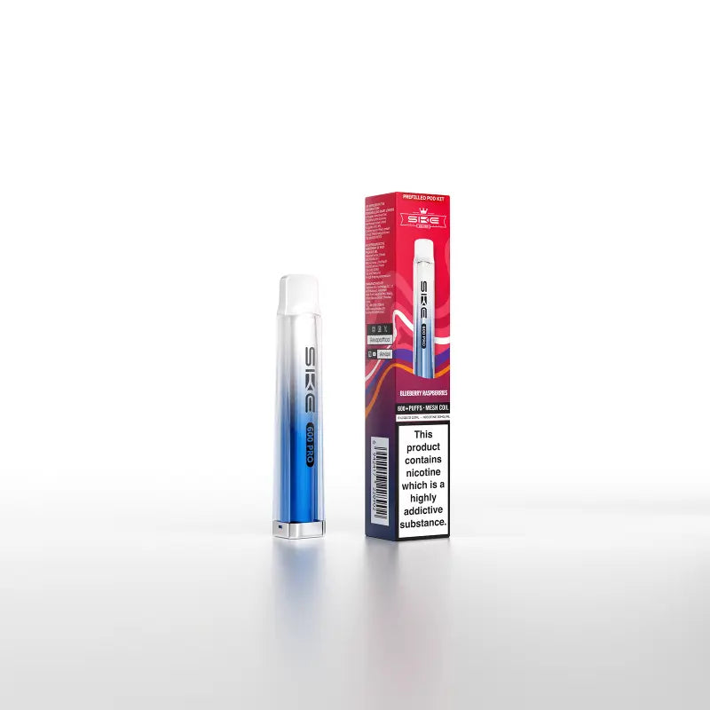 SKE Crystal Bar 600 Pro Blueberry Raspberry Prefilled Vape Pod