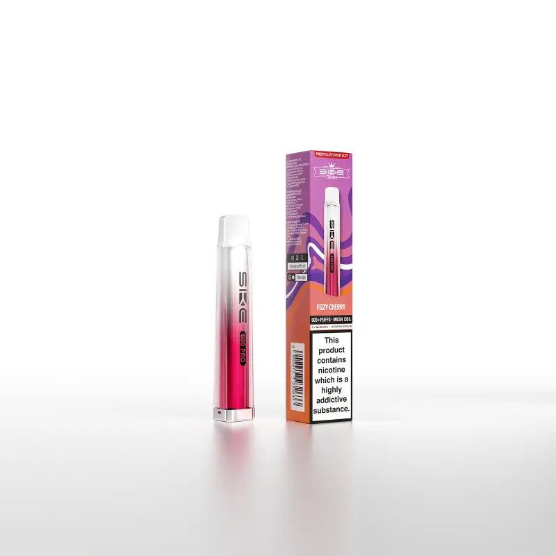 SKE Crystal Bar 600 Pro Fizzy Cherry Prefilled Vape Pod