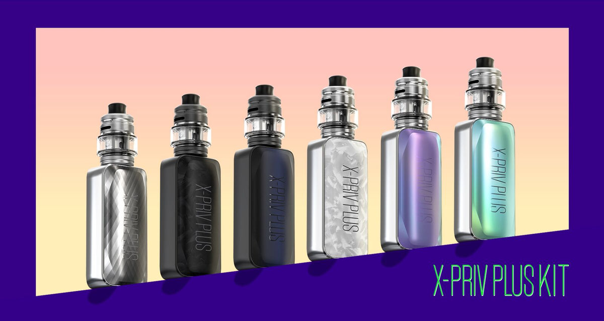SMOK X-Priv Plus 225W kit colour range with 2ml TF-D Subtank