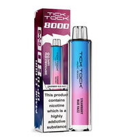 Tick Tock Magic 8000 Vape (Pack of 5) – Buy Now for Just £40.00!