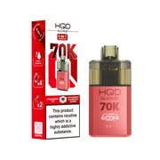 HQD 70K Rechargeable Vape Kit Strawberry Ice/ Strawberry Cranberry Cherry