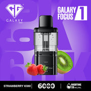 Crystal Galaxy Focus 6000 Pod Strawberry Kiwi