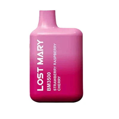 Strawberry Raspberry Cherry Box Of 10 Lost Mary 3500 Puffs