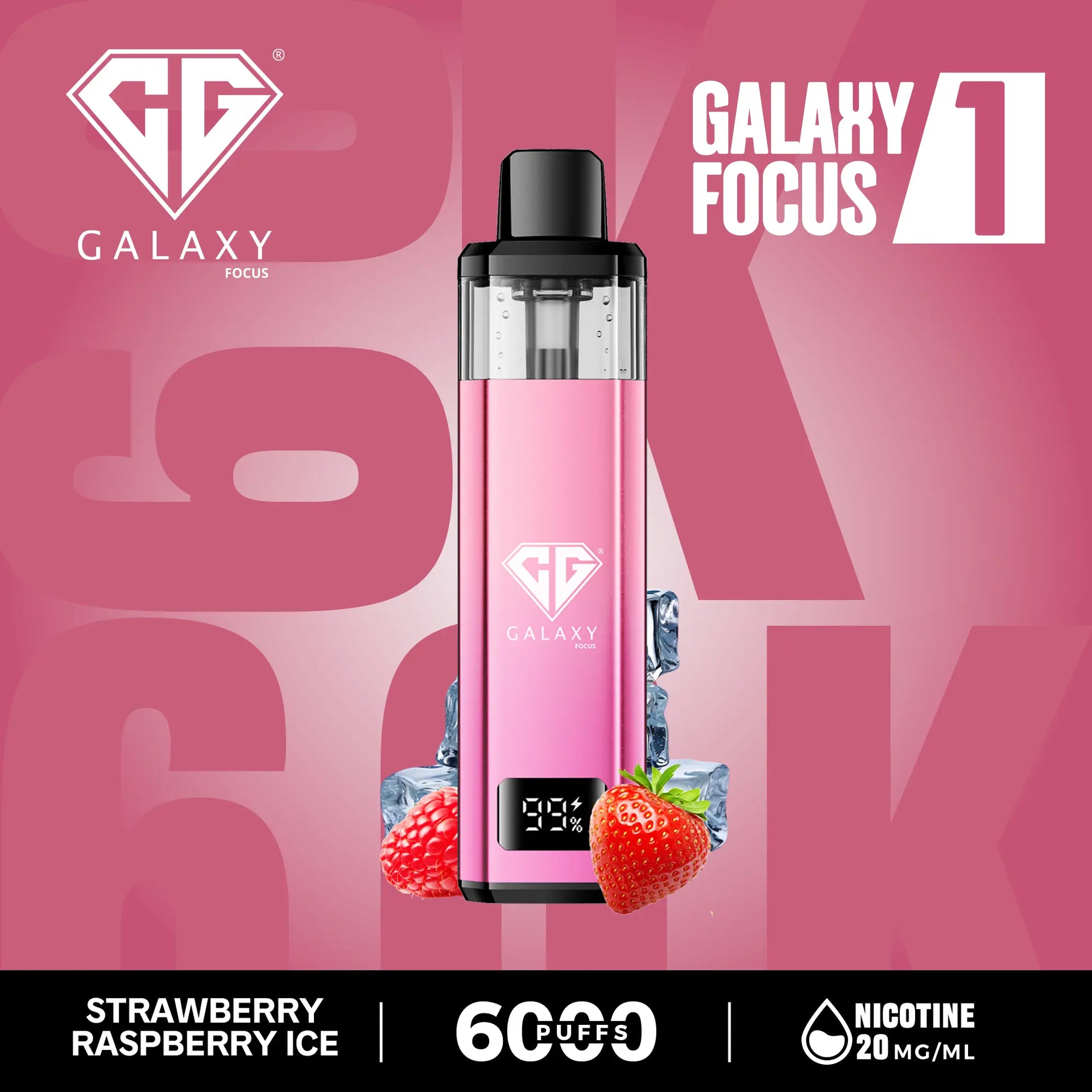 Strawberry Raspberry Ice Crystal Galaxy Focus 6000