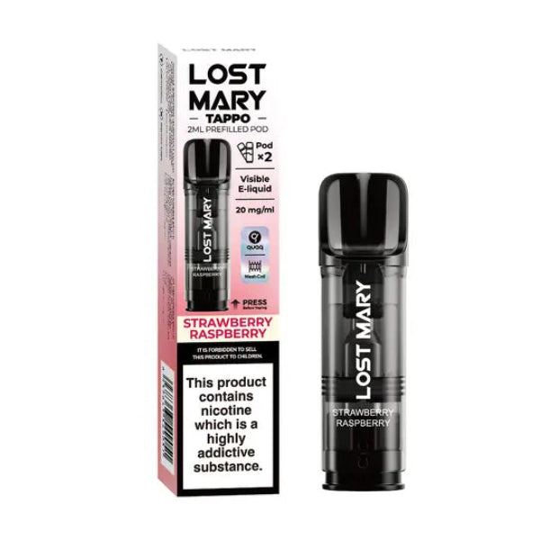 Lost Mary Tappo Prefilled Strawberry Raspberry