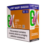 Strawberry Watermelon Lost Mary BM6000 Pack of 5