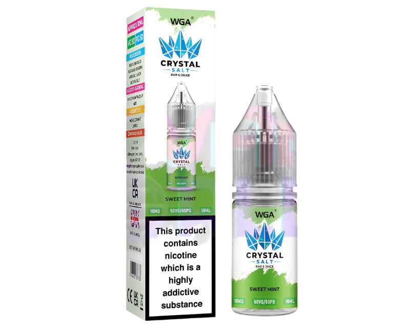  WGA Crystal Nic Salt Sweet Mint