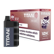 Titan 10K Box of 5 Rechargeable Prefilled Vape Cherry Fizz