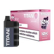 Titan 10K Box of 5 Rechargeable Prefilled Vape Pink Burst