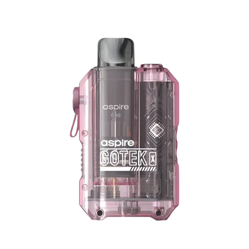 Aspire GoTek X Pod Kit Translucent Pink