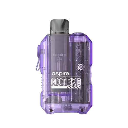 Aspire GoTek X Pod Kit Translucent Violet