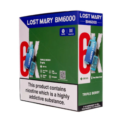 Triple Berry Lost Mary BM6000 Pack of 5