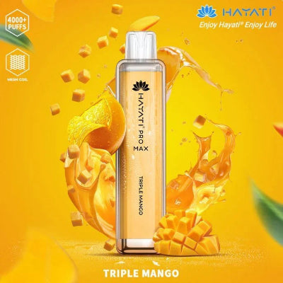 Hayati Pro Max 4000 Box of 10 (Wholesale Deal at Just £71.99)