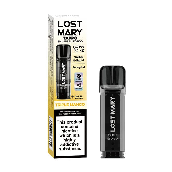 Triple Mango Lost Mary Tappo Prefilled Box Of 10