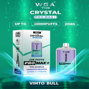 Crystal Pro Max 10000 Vimto Bull Box of 10