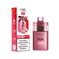 HQD 70K Rechargeable Vape Kit Watermelon BG/ Strawberry BG