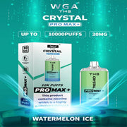 Crystal Pro Max 10000 Watermelon Ice Box of 10