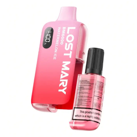 Watermelon Ice Lost Mary BM 6000 Box Of 10