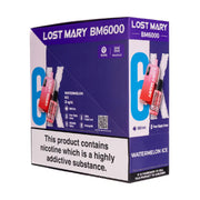 Watermelon Ice Lost Mary BM6000 Pack of 5