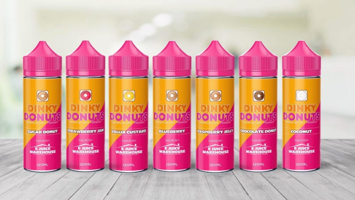 DINKY DONUTS DOUGHNUT E LIQUID 120ML 70/30 SHORT FILL - Vape Store UK | Online Vape Shop | Disposable Vape Store | Ecig UK