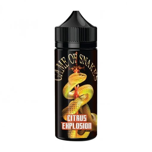 Citrus Explosion Shortfill E Liquid by Game Of Snakes 100ml - Vape Store UK | Online Vape Shop | Disposable Vape Store | Ecig UK