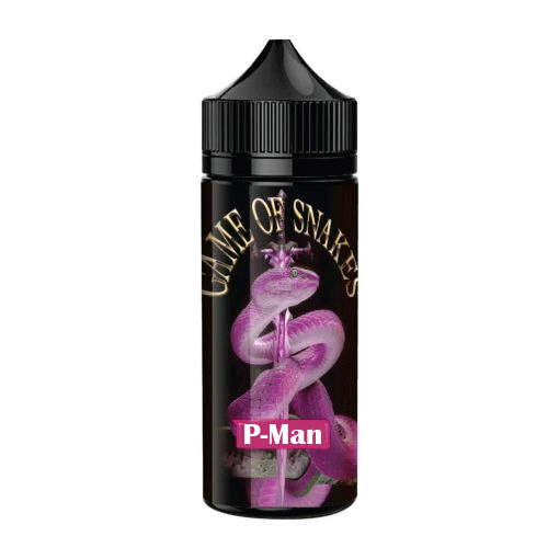 P-Man Shortfill E Liquid by Game Of Snakes 100ml - Vape Store UK | Online Vape Shop | Disposable Vape Store | Ecig UK